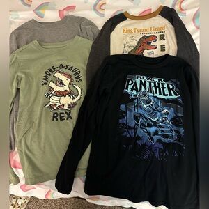 Boys size Sm, 5, and 6/7 long sleeve lot